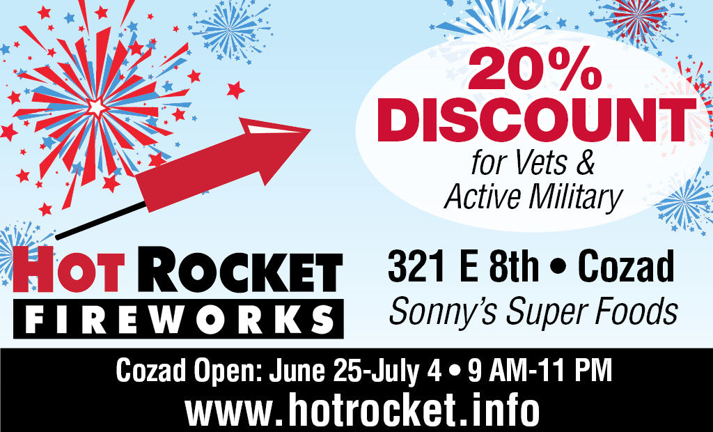 Hot Rocket Fireworks - Cozad